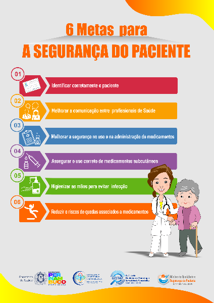 6 Metas para segurança do paciente